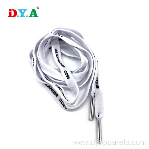 Hot Sale Custom Nylon Material Logo Shoe Laces